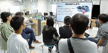 機械・航空宇宙工学科 研究室見学